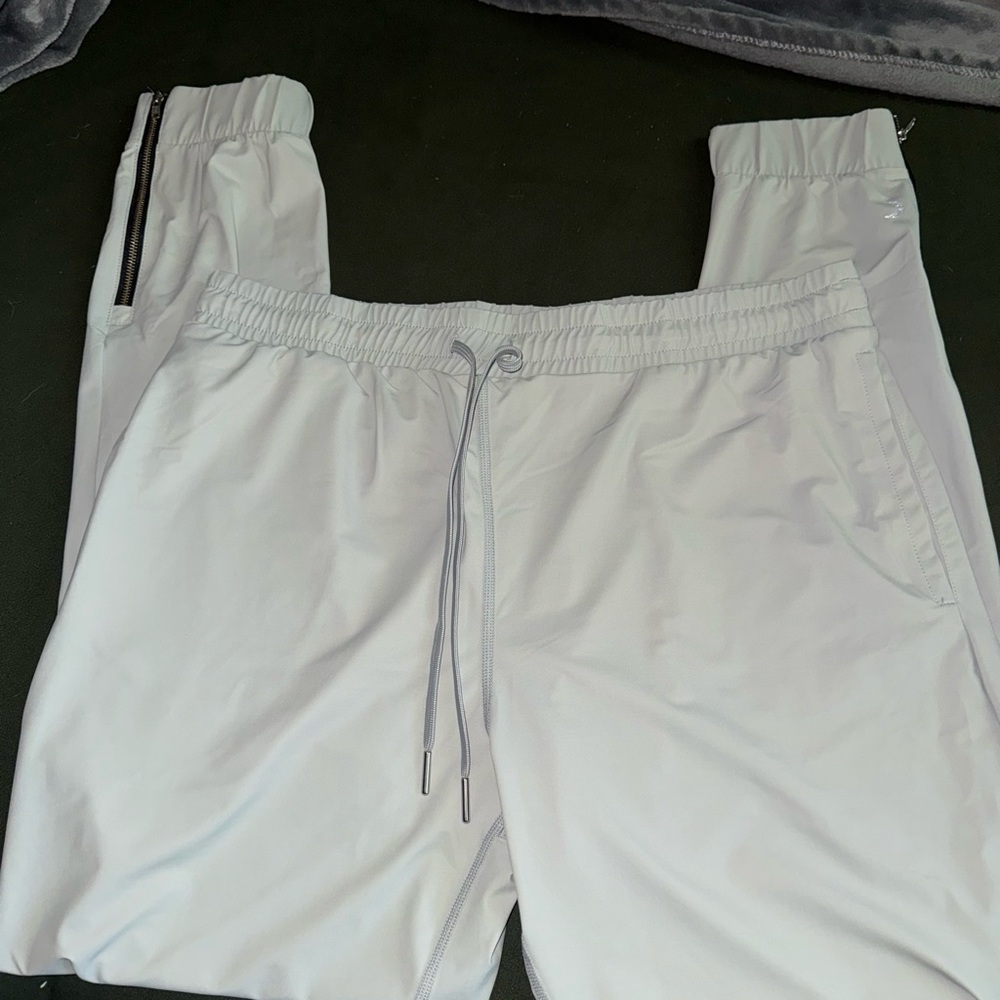 Women’s Everywhere Zipper Gray Jogger Pants